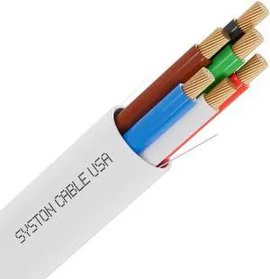 SYSTON CABLE TECHNOLOGY 22/6 Fire Security Burglar Station Alarm Wire Control Cable  CL3P Unshield