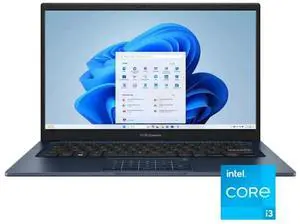 ASUS - Vivobook 14 14" FHD Laptop - Intel Core i3 - 8GB Memory - 128GB SSD - Quiet Blue