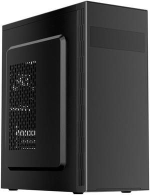 ATX PC Case Support 5.25" ODD, Computer Case Pre-Install 1x120MM Fan+1x80MM Fan, Classic Retro Design Desktop ATX Tower Case, USB 3.0, Black,852