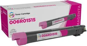LD Products Remanufactured Toner Cartridge Replacement for Xerox 6R1515 (Magenta)