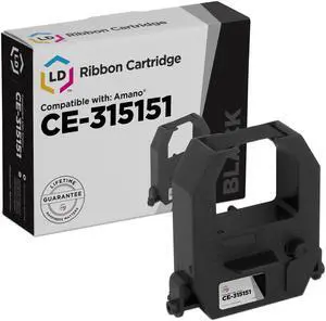 LD Products Compatible Amano CE-315151 / CE315151 Black Printer Ribbon