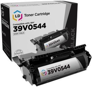 LD Products Remanufactured Toner Cartridge Replacement for IBM 39V0544 High Yield (Single Black Cartridge)