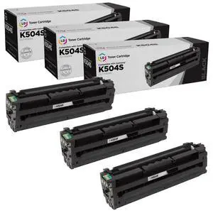 LD Products Compatible Toner Cartridge Replacement for Samsung K504S CLT-K504S (Black, 3 Cartridge Pack) Compatible with CLP 415NW, CLX 4195FN, CLX 4195FW, SL C1810W, SL C1860FW LD Products Compatible Toner Cartridge Replacement for Samsung K504S CLT-K504S (Black, 3 Cartridge Pack) Compatible with CLP 415NW, CLX 4195FN, CLX 4195FW, SL C1810W, SL C1860FW