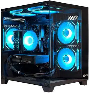 HZG Gaming Desktop Computer PC,Intel Core I5-13400F,GeForce RTX 4060, 32GB RAM and 1TB NVMe M.2 SSD, WiFi6E, ARGB Fan, Prebuilt Gaming PC Tower Intel Core i5-13400F