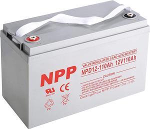 AGM 12V-110Ah Deep Cycle Sealed Lead Acid Rechargeable Battery for UPS, RV, Off-Grid Solar and Inverter, Marine, Pure Sine Wave PST-100S-24A UB 121100 UPS