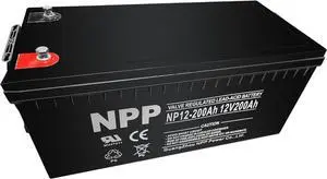 NPPower NP12-200Ah 12V 200Ah Rechargeable AGM SLA Battery, Safe Charge for Most Home Appliances, RV, Camping, Cabin, Marine and Off-Grid System