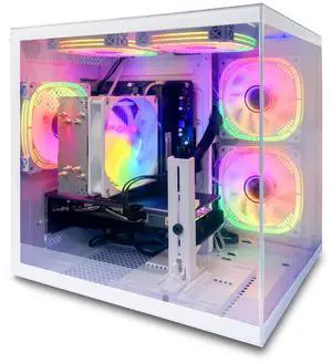 Suevery Gaming PC, Ryzen 5 5600, RX 6500 XT 4GB, 16GB DDR4, 1TB SSD, WiFi 6, Windows 11, Desktop Computer for Gaming and Streaming