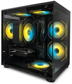 Suevery PC Desktop Computer, AMD Ryzen 7 4700LE 8-Core Processor, Radeon RX 560 4GB Graphics, 16GB DDR4 RAM, 512GB SSD, Wi-Fi 6, RGB Lighting, 400W PSU, Black Suevery PC Desktop Computer, AMD Ryzen 7 4700LE 8-Core Processor, Radeon RX 560 4GB Graphics, 16GB DDR4 RAM, 512GB SSD, Wi-Fi 6, RGB Lighting, 400W PSU, Black