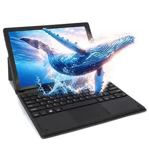 Hongsamde 2 in 1 Windows Tablet PC, 10.1 Inch Windows 11 Pro Tablet , 12GB RAM 128GB Storage, Intel J4105 CPU, 1280*800 IPS FHD Touchscreen, with Mini HDMI/WiFi/Bluetooth/Keyboard/USB/Dual Cameras Hongsamde 2 in 1 Windows Tablet PC, 10.1 Inch Windows 11 Pro Tablet , 12GB RAM 128GB Storage, Intel J4105 CPU, 1280*800 IPS FHD Touchscreen, with Mini HDMI/WiFi/Bluetooth/Keyboard/USB/Dual Cameras