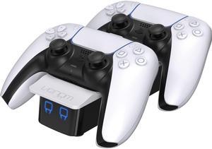 Venom Gaming PlayStation 5 Twin Charging Dock - White (PS5) VS5001