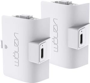 Venom Gaming Xbox Controller Rechargeable Battery Twin Pack - White (Xbox Series X & S / Xbox One) VS2872