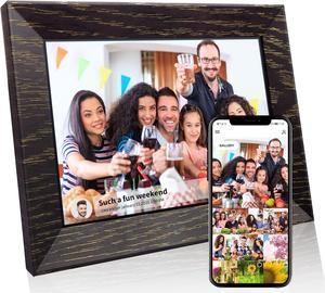 BYYBUO WIFI 7Inch Digital Photo Frame 16GB, Auto-rotate HD Touch Screen, Ideal Gift for Family Digital Picture Frame