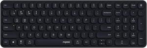 Rapoo E9310M Wireless Keyboard for Mac/iPad/PC, Multi-Device Bluetooth Keyboard with Number Pad, Low-Profile, Quiet Typing, 99-Key, Battery Powered, Support 4 Devices for Windows, Linux, Chrome, Mac