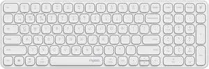 Rapoo E9310M Wireless Keyboard for Mac/iPad/PC, Multi-Device Bluetooth Keyboard with Number Pad, Low-Profile, Quiet Typing, 99-Key, Battery Powered, Support 4 Devices for Windows, Linux, Chrome, Mac