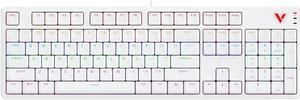 Rapoo V500Pro Full-Size Mechanical Gaming Keyboard, 104 Keys Anti-Ghosting, Customizable Rainbow RGB Backlit, Multimedia Hotkeys, Removable Top Case, USB-C, Heavy Duty, 2024 Edition, Brown Switch