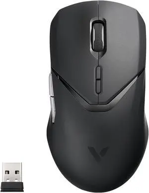 Rapoo VT9Pro 1K Wireless Gaming Mouse - Esports Grade Performance Gaming Mice, PAW 3398 Sensor, 26000 DPI, 1ms Response Time, 68g Lightweight, 10 Programmable Buttons, 160-Hour Battery Life