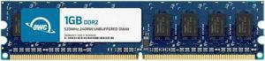 OWC 1GB DDR2 533 PC2-4200 CL4 1Rx8 240-pin 1.8V Non-ECC UDIMM Memory RAM Module Upgrade for Select Desktops