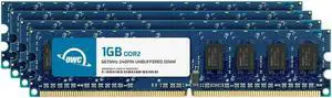 OWC 4GB (4x1GB) DDR2 667 PC2-5300 CL5 1Rx8 240-pin 1.8V Non-ECC UDIMM Memory RAM Module Upgrade Kit for Select Desktops