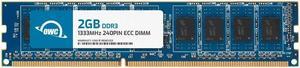 OWC 2GB DDR3 1333 PC3-10600 CL9 1Rx8 240-pin 1.5V Workstation Server ECC Unbuffered UDIMM Memory RAM Module Compatible with Synology NAS DS3611xs DS3612xs RS3411RPxs RS3411xs RS3412RPxs