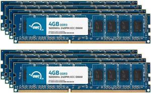 OWC 32GB (8x4GB) DDR3 1600 PC3-12800 CL11 2Rx8 240-pin 1.5V ECC Unbuffered UDIMM Memory RAM Module Upgrade Kit for Select Desktops, Workstations, or Servers