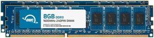 OWC 16GB (2x8GB) DDR3 1600 PC3-12800 CL11 2Rx8 240-pin 1.5V Non-ECC UDIMM Memory RAM Module Kit