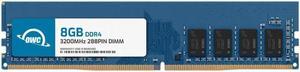 OWC 8GB DDR4 3200 PC4-25600 CL22 1Rx8 288-pin 1.2V Non-ECC UDIMM Memory RAM Module Upgrade Compatible with QNAP TS-h977XU-RP TS-h1277XU-RP TS-h1677XU-RP TS-h2477XU-RP