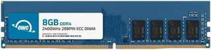 OWC 8GB DDR4 2400MHZ PC4-19200 CL17 1RX8 ECC Unbuffered UDIMM 1.2V 288-pin Workstation Server Memory RAM