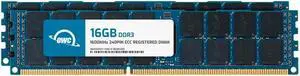 OWC 32GB (2x16GB) DDR3 1600 PC3-12800 CL11 2Rx4 240-pin 1.5V ECC Registered RDIMM Memory RAM Module Upgrade Kit Compatible with Supermicro Motherboard Series X9SRG X9SRH X9SRi X9SRL X9SRW
