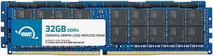 OWC 64GB (2x32GB) DDR4 2400MHz PC4-19200 CL17 4RX4 ECC Load Reduced LRDIMM 1.2V 288-pin Memory RAM Upgrade for Server