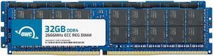 OWC 64GB (2x32GB) Replacement for Synology D4RD-2666-32G, D4ER01-32G, DDR4 2666 MHz PC4-21300 ECC Registered RDIMM RAM Memory Compatible with Synology Flashstation FS2017