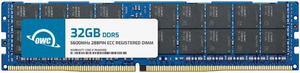 OWC 32GB DDR5 5600 PC5-44800 CL46 2Rx4 288-pin 1.1V ECC Registered RDIMM Memory RAM Module Upgrade for Select Workstations or Servers