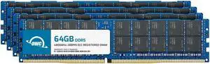 OWC 256GB (4x64GB) DDR5 4800 PC5-38400 CL40 2Rx4 288-pin 1.1V ECC Registered RDIMM Memory RAM Module Upgrade Kit Compatible with ThinkSystem SR635 V3 SR645 V3 SR650 V3 SR655 V3 SR665 V3