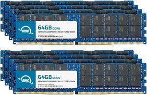 OWC 512GB (8x64GB) DDR5 4800 PC5-38400 CL40 2Rx4 288-pin 1.1V ECC Registered RDIMM Memory RAM Module Upgrade Kit for Select Workstations or Servers