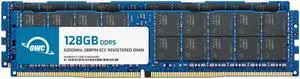 OWC 256GB (2x128GB) DDR5 5200 PC5-41600 CL42 4Rx4 288-pin 1.1V ECC Registered RDIMM Memory RAM Module Upgrade Kit for Select Workstations or Servers