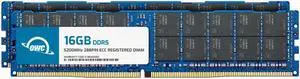 OWC 32GB (2x16GB) DDR5 5200 PC5-41600 CL42 1Rx4 288-pin 1.1V ECC Registered RDIMM Memory RAM Module Upgrade Kit for Select Workstations or Servers