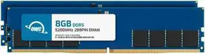 OWC 16GB (2x8GB) DDR5 5200 PC5-41600 CL42 1Rx8 288-pin 1.1V Non-ECC UDIMM Memory RAM Module Upgrade Kit Compat with HP OMEN 40L GT21-1000m 40L GT21-1005m 40L GT21-1355st 40L GT21-1455se 40L GT21-2000t