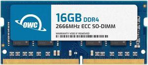 OWC 16GB DDR4 RAM Compatible with Synology DiskStation DS923+ 2666MHz PC4-21300 CL19 ECC Unbuffered SODIMM 2Rx8 1.2V Memory Upgrade