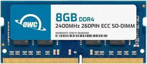 OWC 8GB DDR4 2400MHZ PC4-19200 CL17 1RX8 ECC Unbuffered SODIMM 1.2V 260-pin Memory RAM