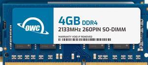 OWC 8GB (2x4GB) DDR4 2133MHZ PC4-17000 CL15 1RX8 Non-ECC SODIMM 1.2V 260-pin Laptop Notebook Memory RAM Upgrade Module
