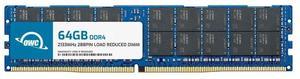 OWC 64GB DDR4 2133 PC4-17000 CL15 4Rx4 288-pin 1.2V ECC Load Reduced DIMM Memory RAM Module Upgrade Compatible with Fujitsu PRIMERGY TX2560 M1