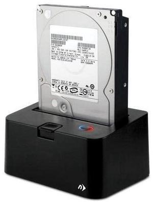 NewerTech Voyager S3, 0GB Drive Dock Enclosure, USB 3.0 Interface, SATA 6Gb/s, (NWTU3S3HD), For hot-swapping 2.5 and 3.5 inch drives