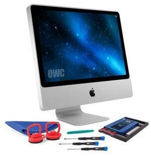 OWC SSD Upgrade Bundle for 2006-2009 iMacs, Mercury Electra 250GB 6G SSD, AdaptaDrive 2.5" to 3.5" Drive Converter Bracket, Installation Tools