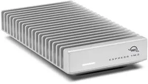 OWC Express 1M2 80Gb/s Portable NVMe SSD USB4 (Thunderbolt Compatible/USB-C) Ultra Fast External SSD Drive with Aluminum Heat Sink Enclosure (Enclosure Only)