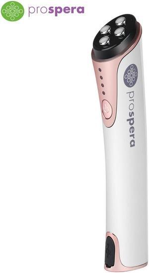 Prospera Corporation PL037 EMS Red Blue Light 4 Probes Beauty Massage Device