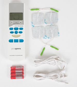 Prospera Corporation PL009-EV Electronic Pulse Massager Extra Value with 8 refill pads