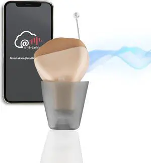 Mimitakara Cloud ITC myHearing I1 OTC Hearing Aid (Right ear)