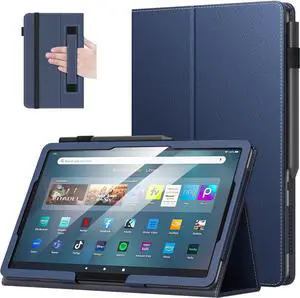 MoKo for  Kindle Fire Max 11 Case (13th Generation, 2023 Release) 11" - Slim Folding Stand Cover Case for Fire 11 Tablet with Auto Wake/Sleep, Indigo