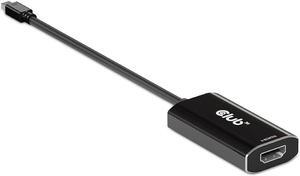 Club 3D CAC-1186 Mini DisplayPort 1.4 to HDMI 4K120Hz/8K60Hz HDR Active Adapter M/F