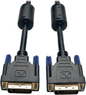 Tripp Lite DVI Dual Link Cable, Digital TMDS Monitor Cable (DVI-D M/M) 50-ft.(P560-050) , Black