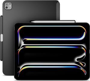 SWITCHEASY CoverBuddy Lite for 2024 iPad Pro 13" - iPad Pro Case Compatible with Magic Keyboard for iPad Pro (M4), with Apple Pencil Pro Pencil Holder - Black